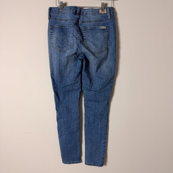 Seven For All Mankind Mid Rise Skinny Pearl Jeans - Picture 2 of 3